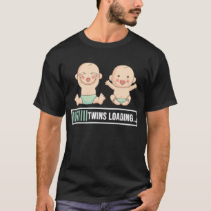 Meddelande om Gravid av twillingar T Shirt