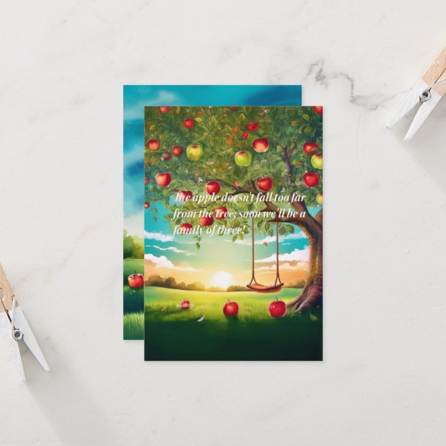 Meddelande om Gravid av vattenfärg (Fram/Back In Situ)