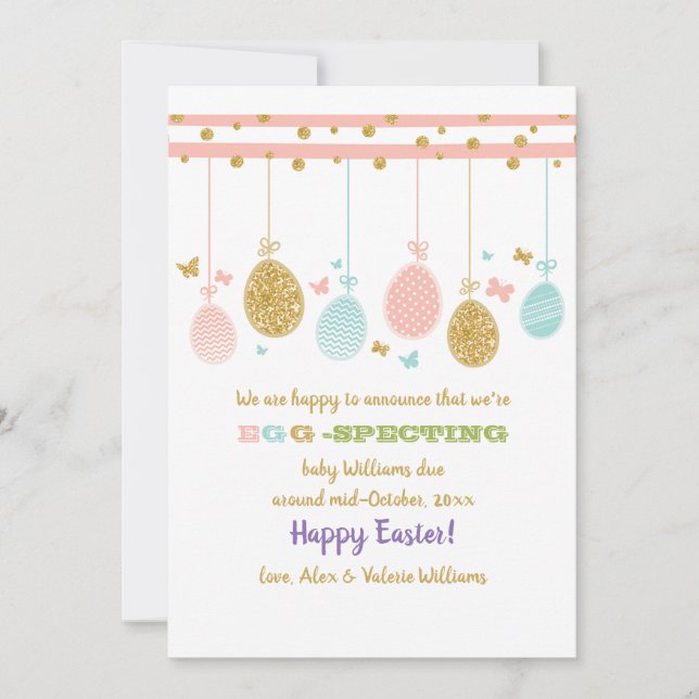 Meddelande om Gravid för ägg (Framsida)