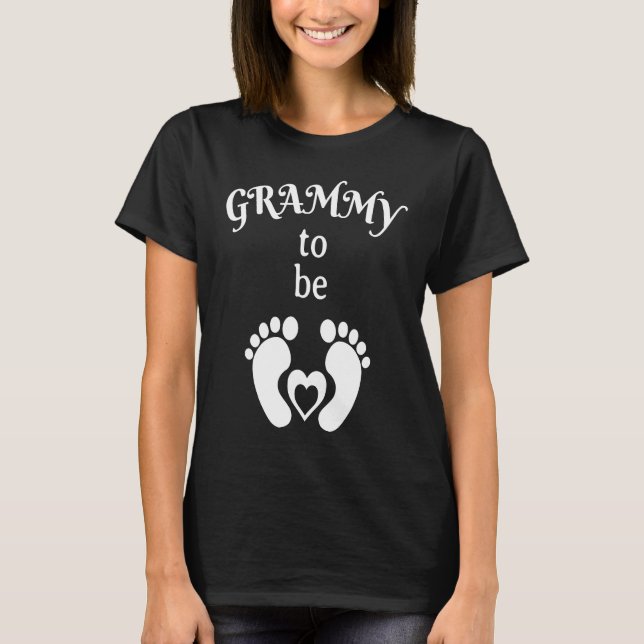 Meddelande om Gravid för Nyfödd bebis S T Shirt (Framsida)