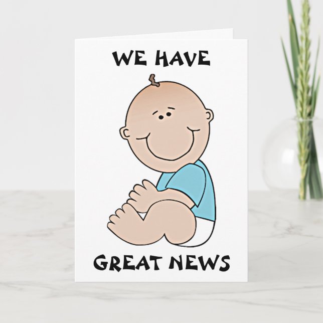 ***MEDDELANDE OM GRAVID*** KORT (Framsida)