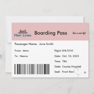 Meddelande om Gravid med resevillkor (Neutralt)