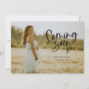 Meddelande om gravid   Snart hjärta