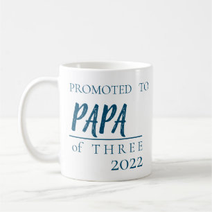 MEDDELANDE OM GRAVID TILL BARN I PAPPA KAFFEMUGG
