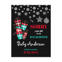 Meddelande om gravid