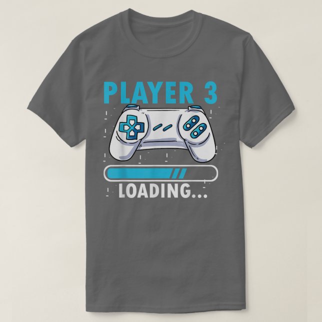 Meddelande om Graviden Baby Player 3 - laddning T Shirt (Design framsida)