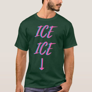 Meddelande om Graviden Ice Twice Baby T Shirt