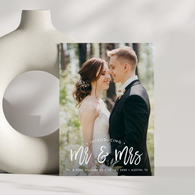 Meddelande om handskrivet penselskript bröllop (Skapare uppladdad)