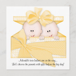 Meddelande om inbjudan till Gult TWILLINGAR för sp