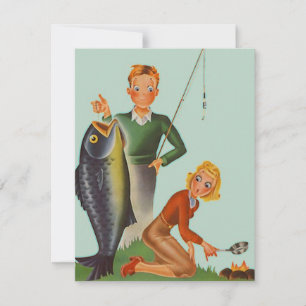 Meddelande om inbjudan till Retro Camping Fishing