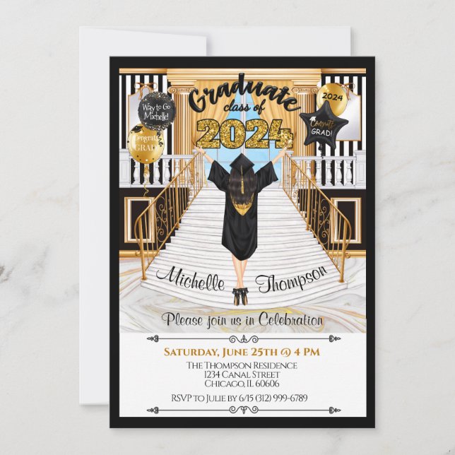 Meddelande om inbjudan till studenten (Framsida)