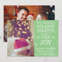 Meddelande om julfoto Baby