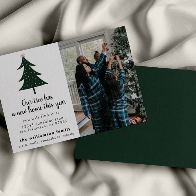 Meddelande om Julfotopatens Flytta Inbjudningar (Skapare uppladdad)