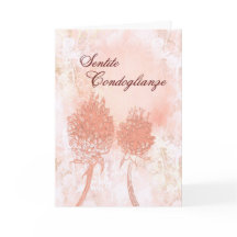 Meddelande om kondoleans vid Florala Fisket Sorg i