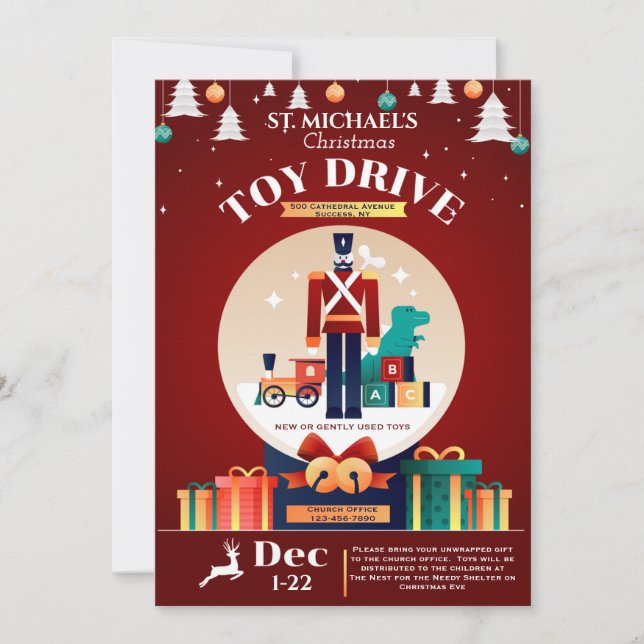 Meddelande om Leksak-julenheten (Framsida)