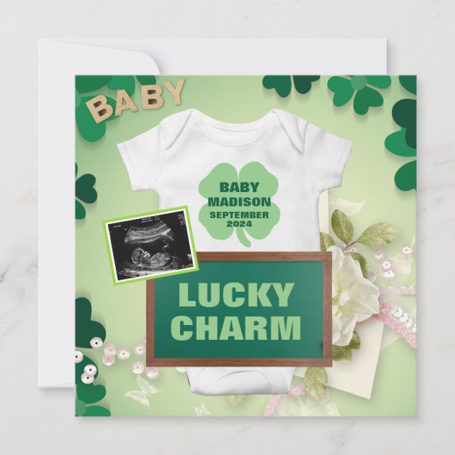 Meddelande om Lucky Charm Digital Gravid (Framsida)