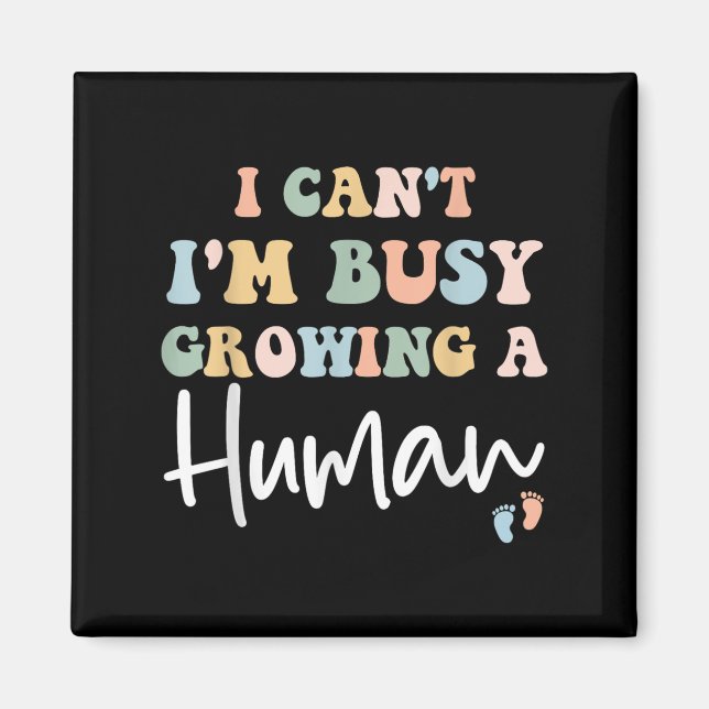 Meddelande om mamma Gravid I Kan&#39;t I&#39;m Bus Magnet (Framsidan)