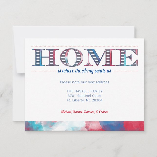 Meddelande om militär förflyttning (Framsida)