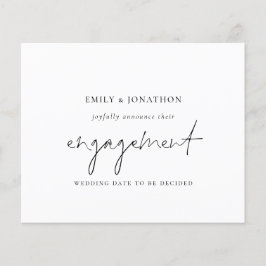 Meddelande om minimal Förlovning av budgeterat fot