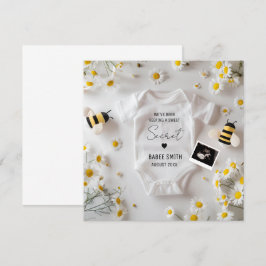 Meddelande om minimal Gravid av bin Inbjudningar