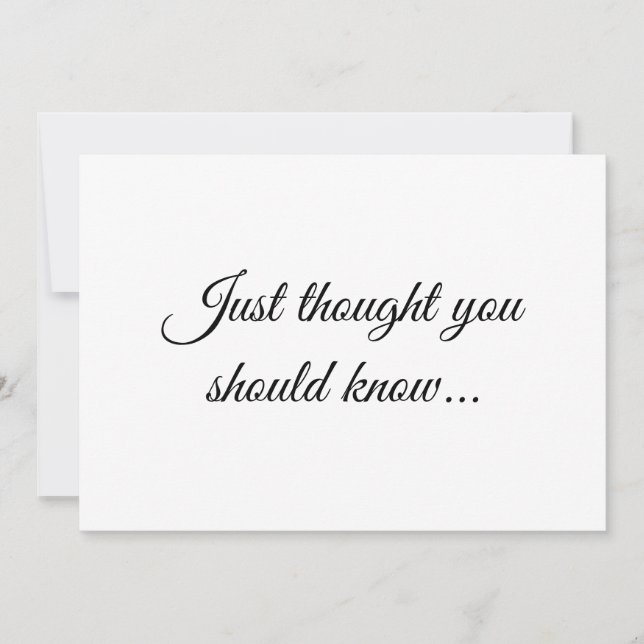 Meddelande om minimal Gravid för elegant (Framsida)