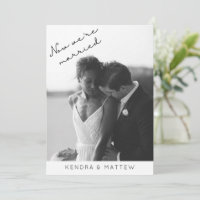 Meddelande om minimalistiskt Bröllop Elopement ele