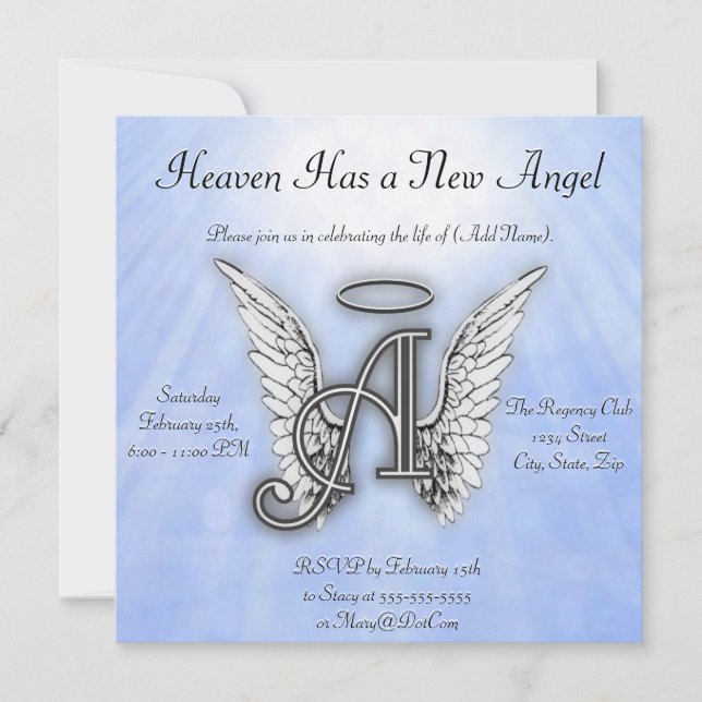 Meddelande om minnesanteckning inbjudningar (Framsida)