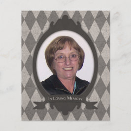 meddelande om minnestjänst