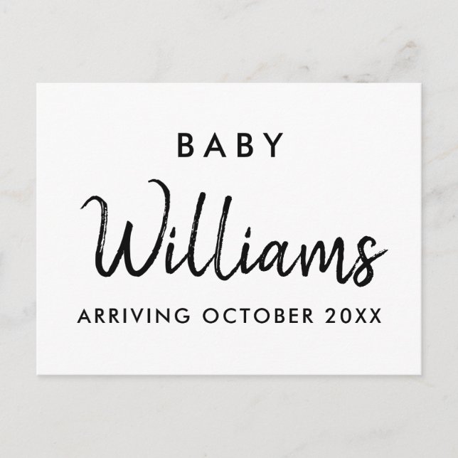 Meddelande om modern Gravid (Framsida)