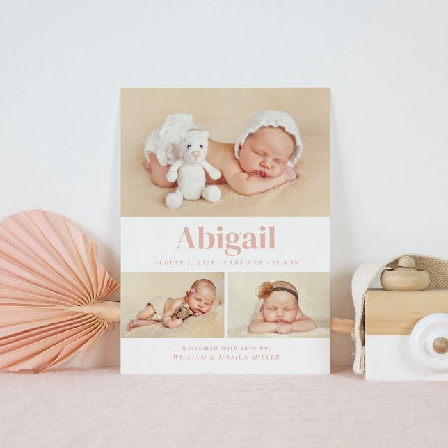  meddelande om modern klassisk 3-fotokollage (Skapare uppladdad)