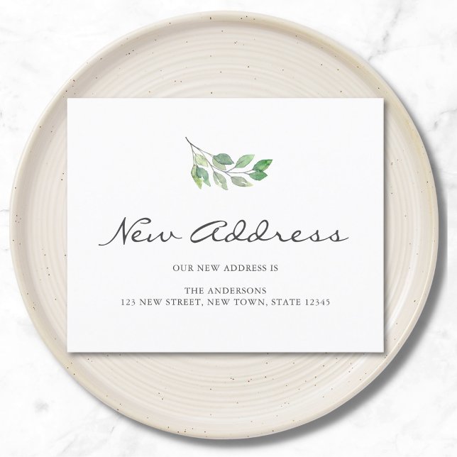 Meddelande om Ny adress Flytta (Skapare uppladdad)