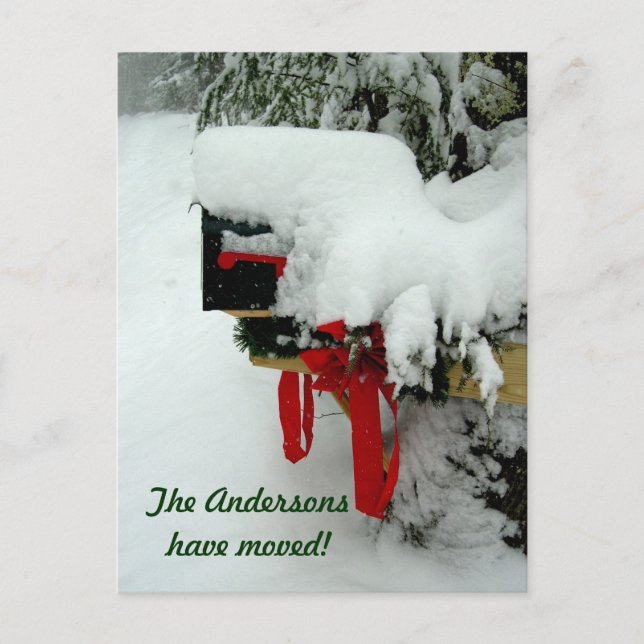 Meddelande om Ny adress vinter för postflöde (Framsida)