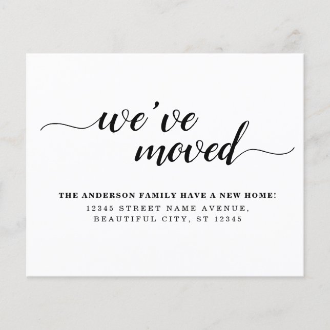 Meddelande om ny Flytta i hemmet för budgeterad Vi (Framsida)