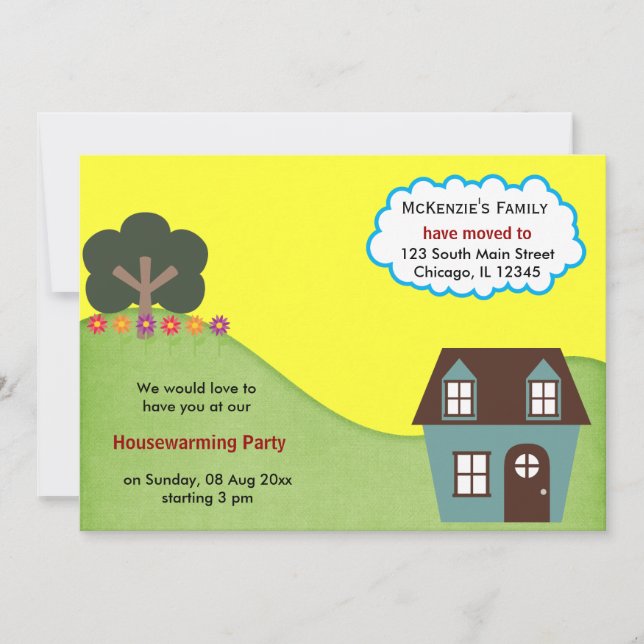 Meddelande om öppet hus (Framsida)