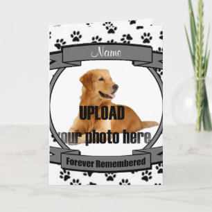 Meddelande om Pet Memorial-Anpassningsbar
