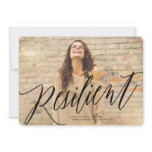 Meddelande om resilient kursiv Studenten