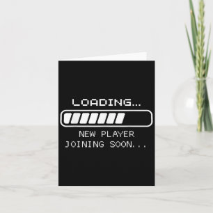 Meddelande om spel Baby, läsa in New Player Joini