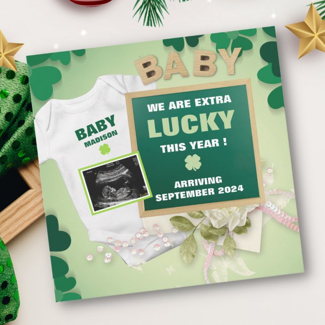 Meddelande om st patrick's day Digital Gravid (Skapare uppladdad)