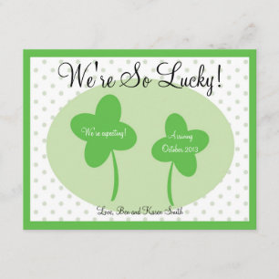 Meddelande om st patricks day/Lucky