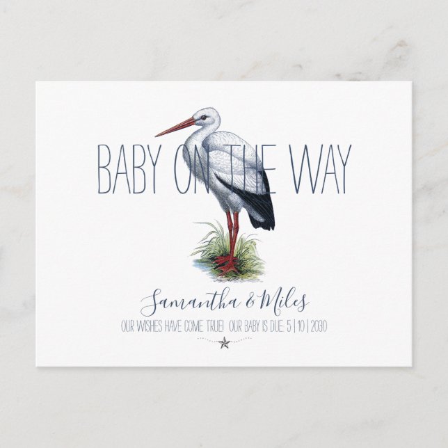 Meddelande om Stork Gravid (Framsida)
