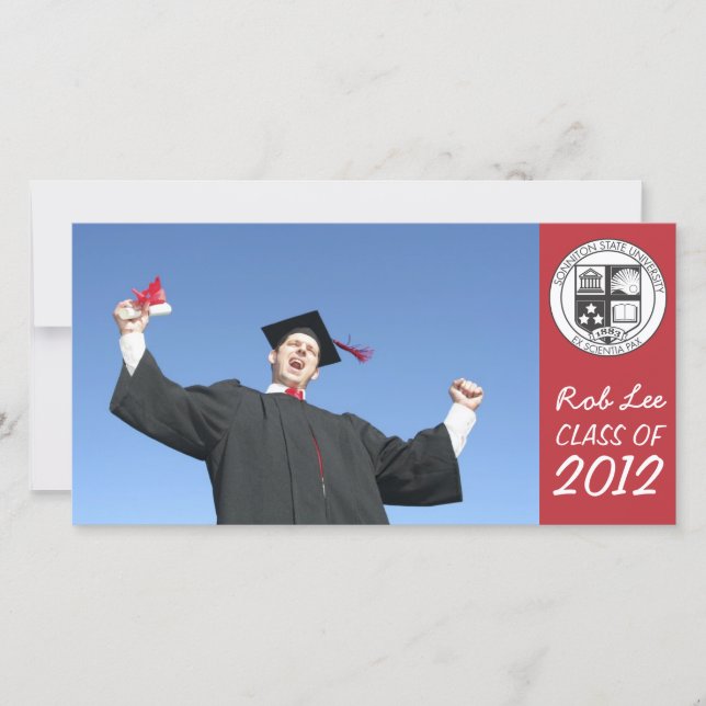 Meddelande om Studenten-fotokort (Framsida)