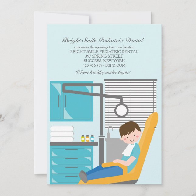 Meddelande om tandvård för tandpatient inbjudningar (Framsida)