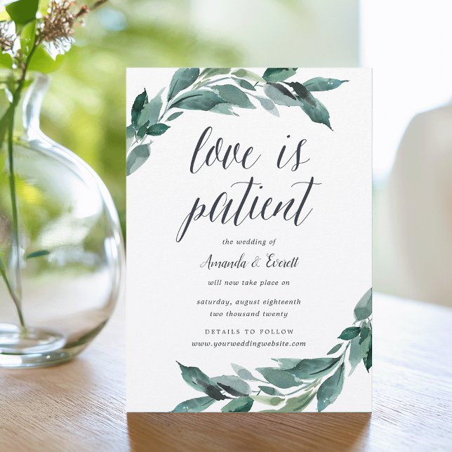 Meddelande om uppskov med Bröllop i överflöd Inbjudningar (Skapare uppladdad)