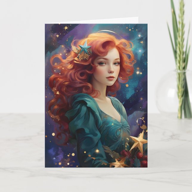 Meddelande om Vintage-Anpassningsbar för julgel (Framsida)