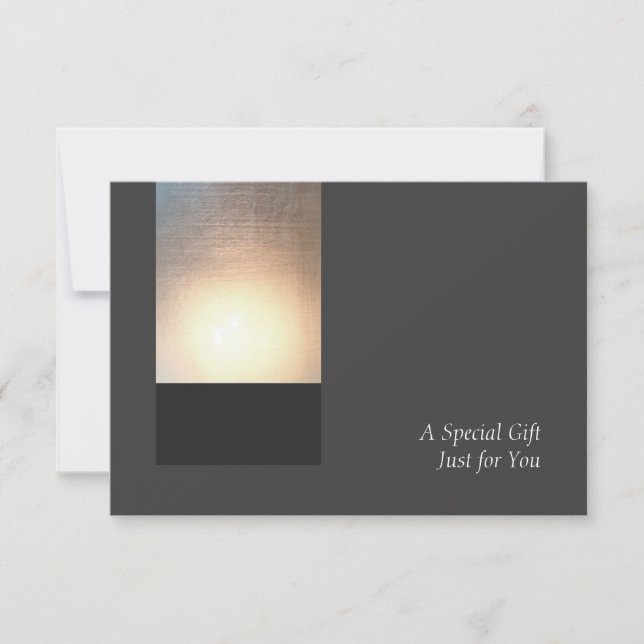 Meddelande om zen Glow Beauty Hälsa Gift Card (Framsida)