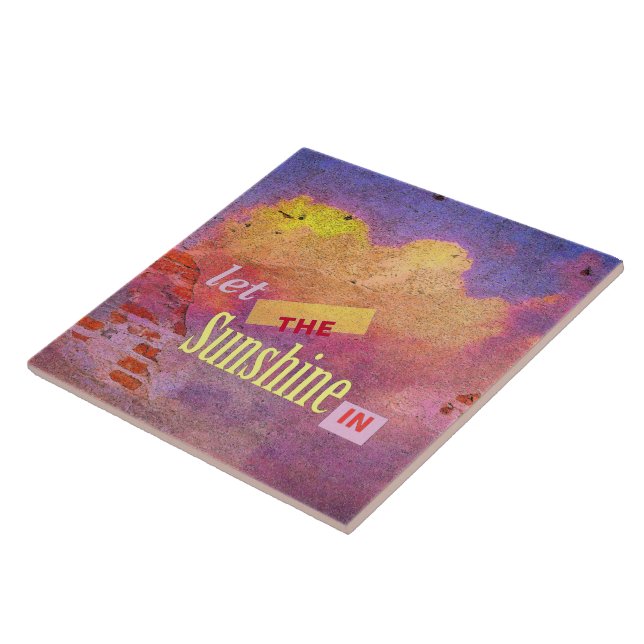 Meddelande på en mur kakelplatta (Sidan)