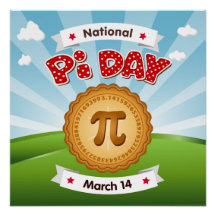 Meddelande till alla Pi Day-Poster