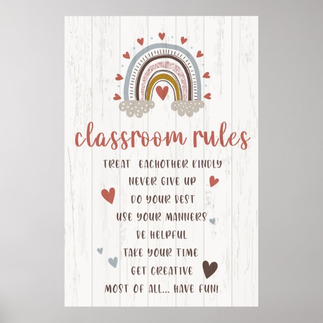 Meddelande till alla Studenter Poster för klassrum (Framsidan)