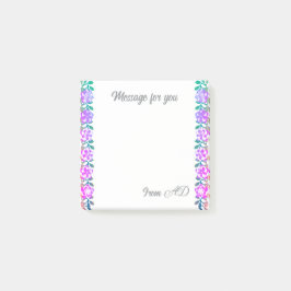 Meddelande till dig efter IT-anteckningar Post-it Block