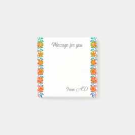 Meddelande till dig post-it block